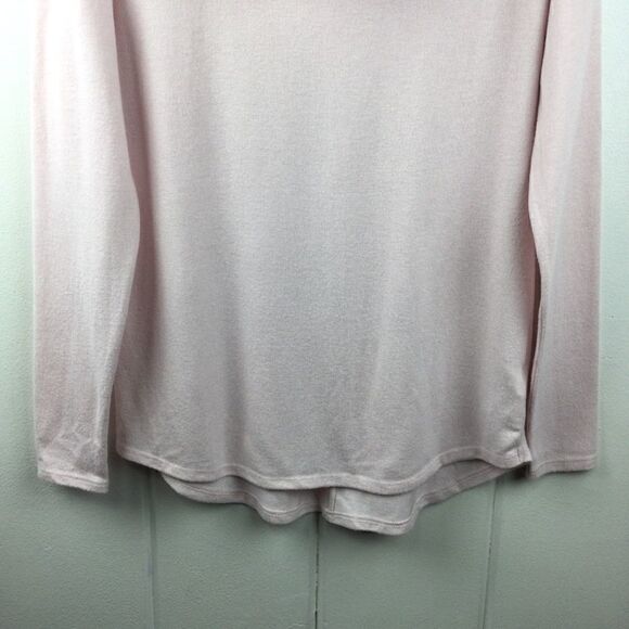 Rachel Zoe Pink Sweater,‎  Pastel Pink Cowl Neck Top, Size - XS - Picture 6 of 9